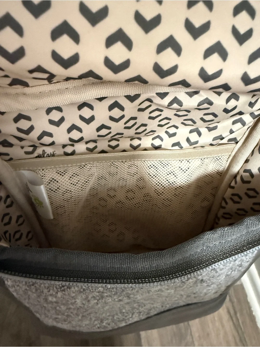 Itzy Ritzy Insulated Bottle Bag Grey
